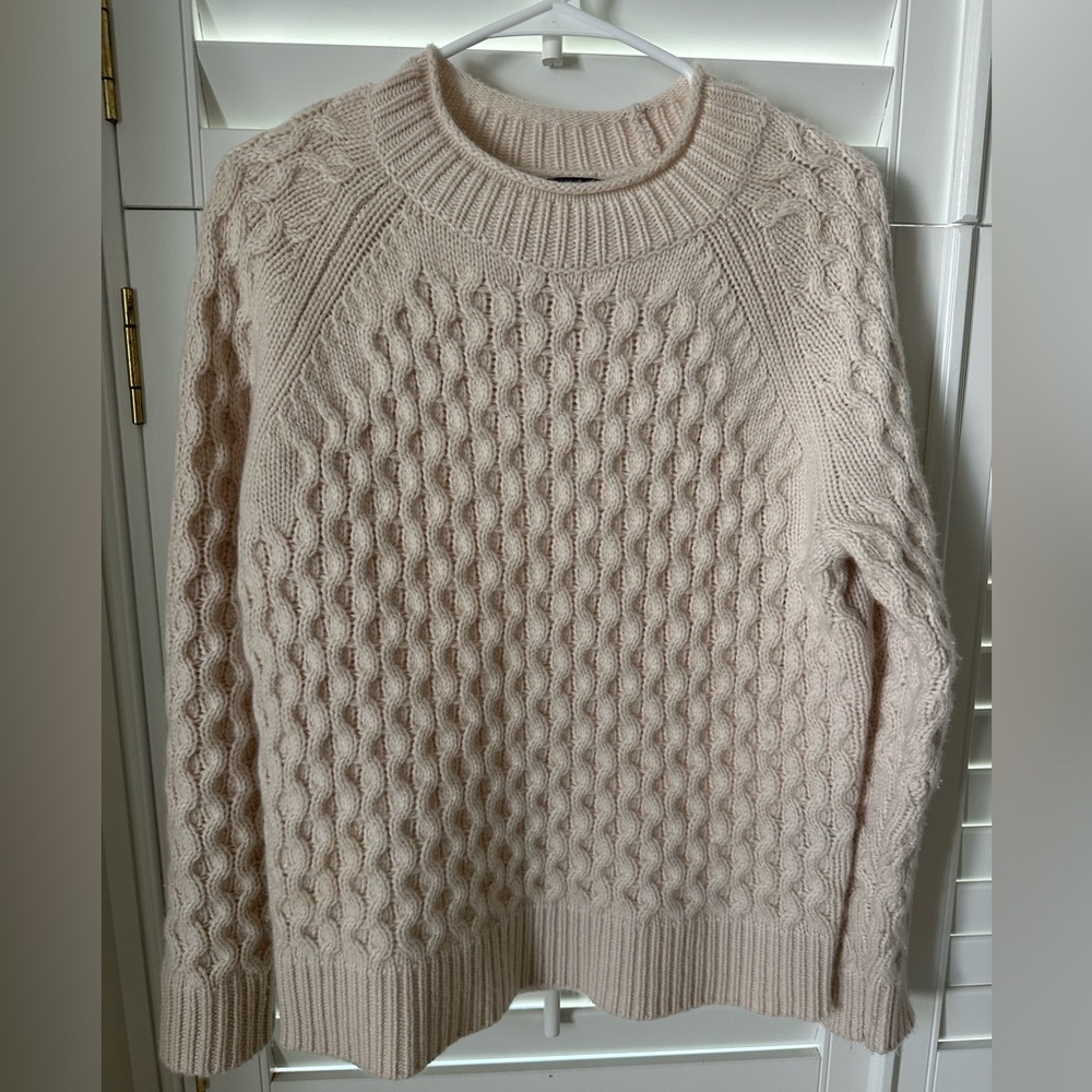 J. Crew Honeycomb Cashmere Sweater